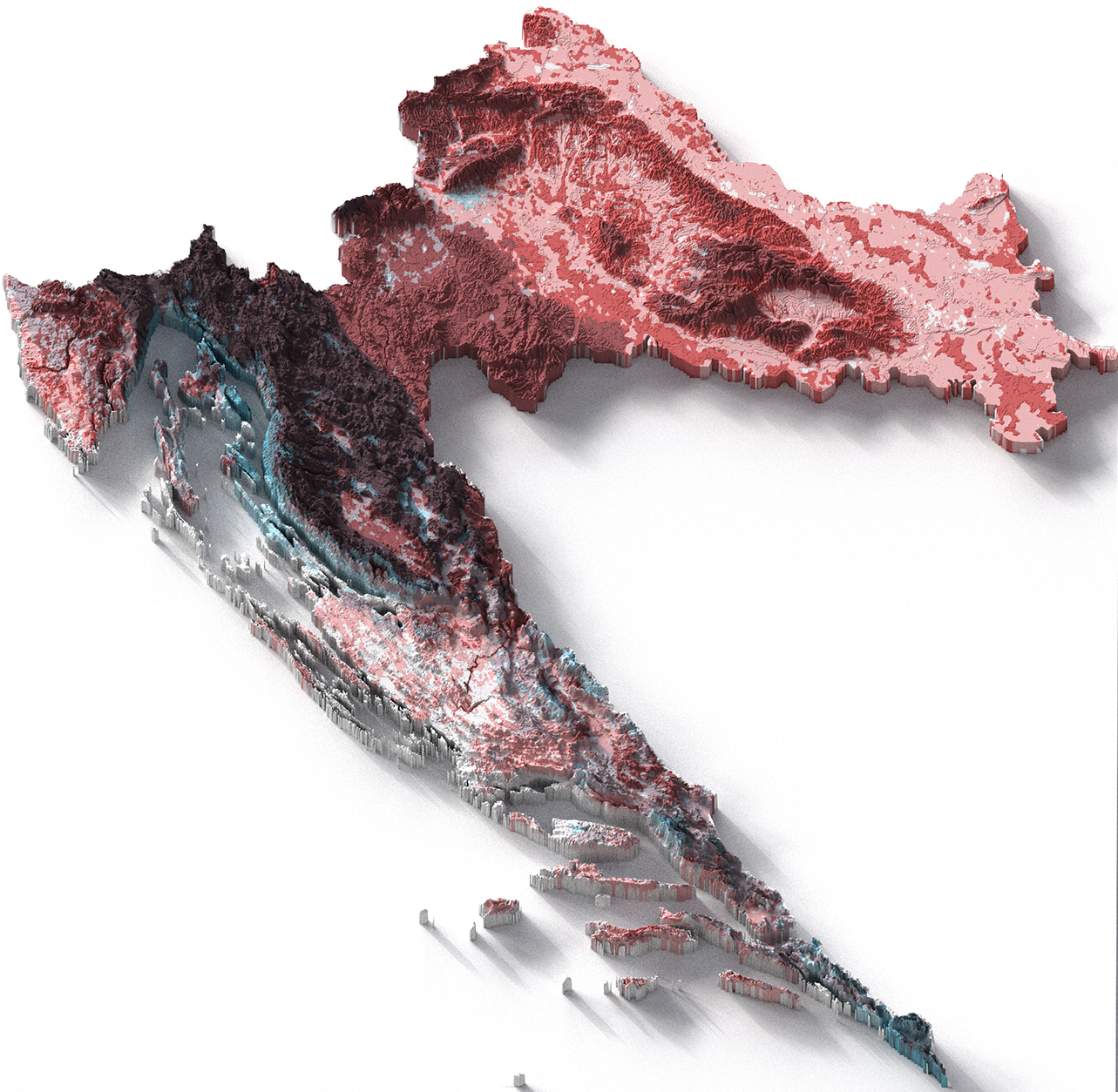 3D Bivariate Mapping: Combining NDVI and Climate Data